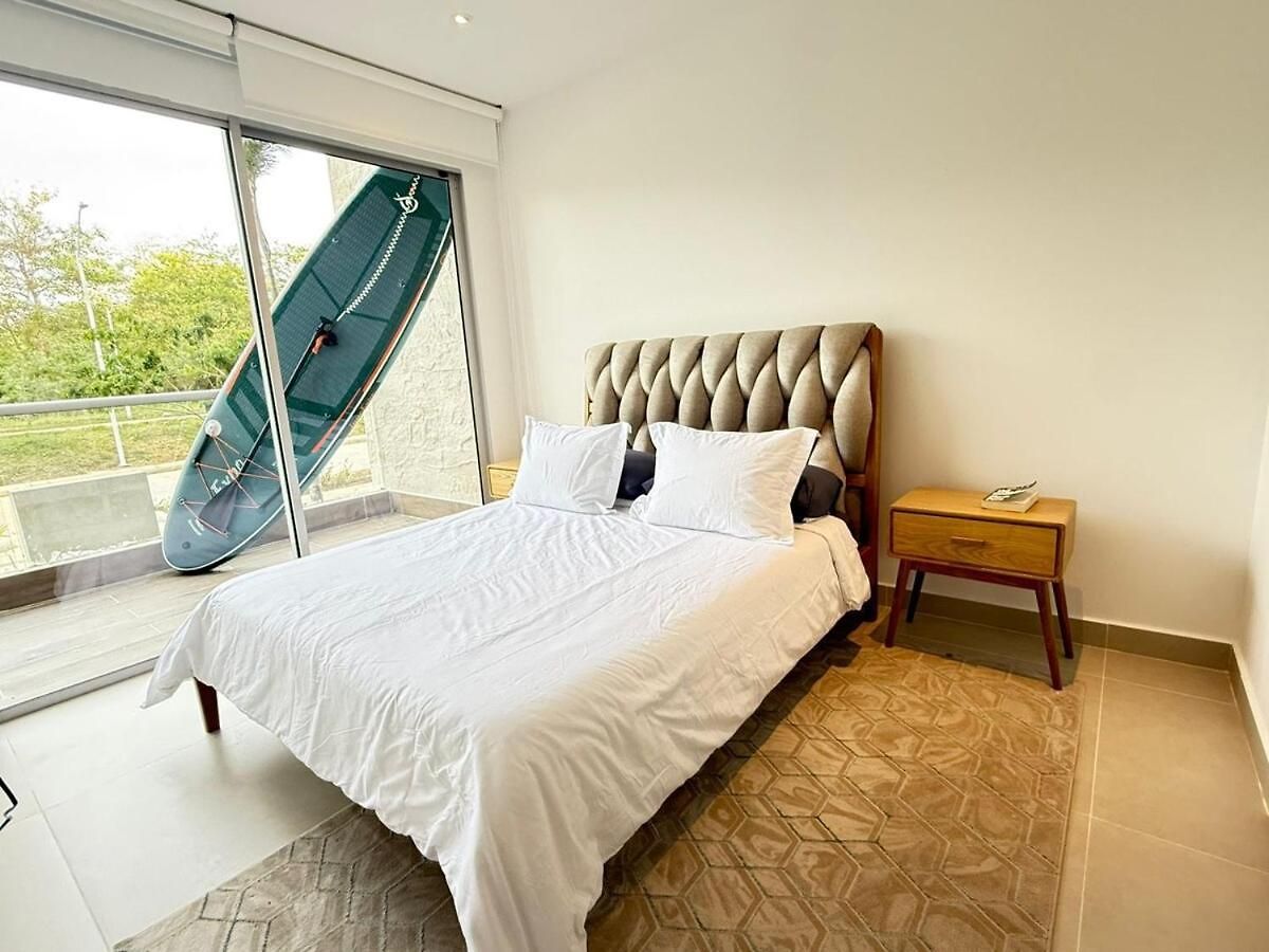 Apartamento Moderno Con Vista En Baia Kristal Cartagena